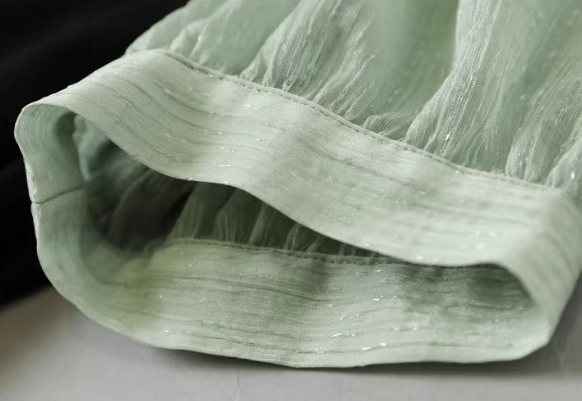 Contrast Lapel Waist Short Sleeve Trendy Skirt 氣質洋裝翻領撞色收腰短袖小黑潮裙