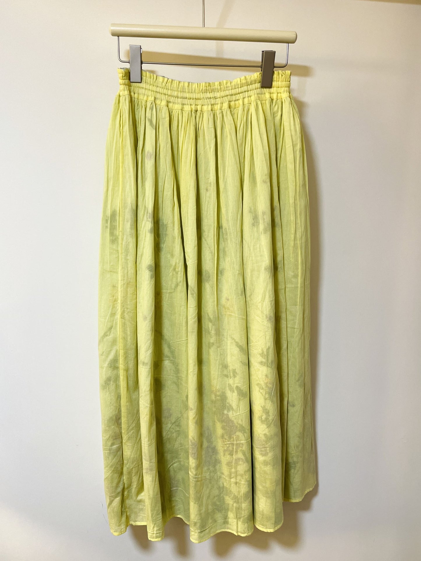 Reversible Cotton Voile Skirt 雙面棉巴里紗花卉印花半身裙