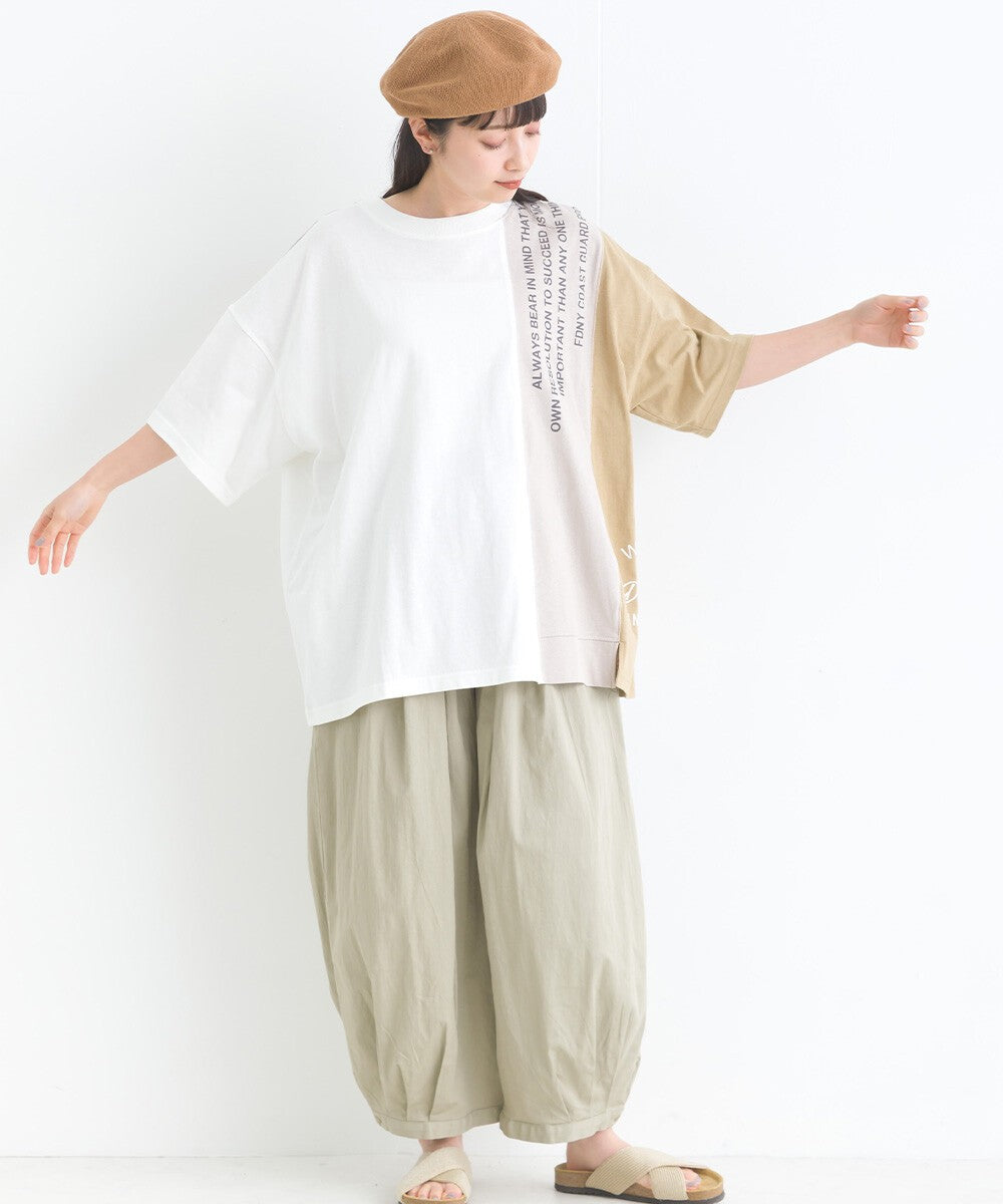 春夏醒目獨特寬鬆自然休閒T恤